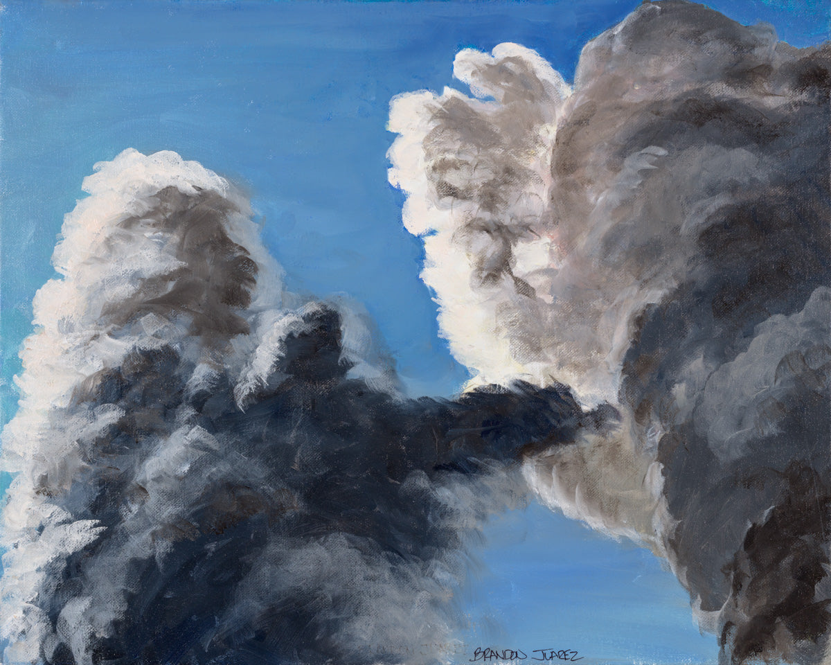 Crazy Clouds 08"x10"